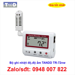 Bộ ghi nhiệt độ, độ ẩm TANDD TR-72nw, TR-72nw-S